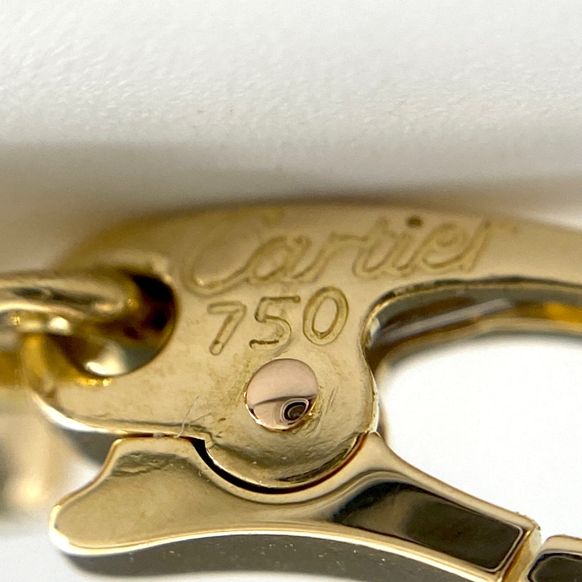 美品❣　カルティエ　2C 　イエローゴールド　チャーム　ペンダントトップ Cartier CARTIER カルティエ 2C ベビーチャーム ペンダント