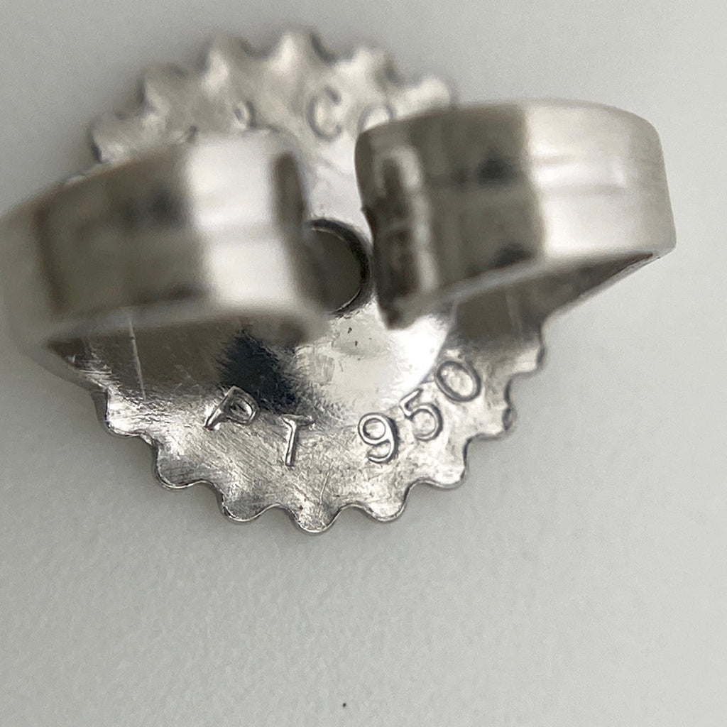 ティファニー クルーシフォーム クロス ダイヤ ピアス プラチナ メレダイヤ 十字架 ピアス Pt950 ダイヤモンド 【中古】brjwl