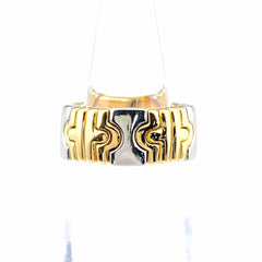 ブルガリ パレンテシ リング YG イエローゴールド 指輪  リング 9号 750 レディース 【中古】brjwl