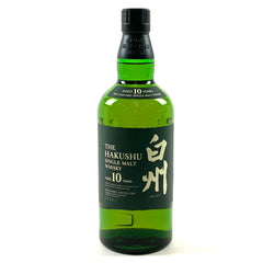【東京都内限定お届け】 サントリー SUNTORY 白州 10年 シングルモルト 700ml 国産ウイスキー 【古酒】liqbb
