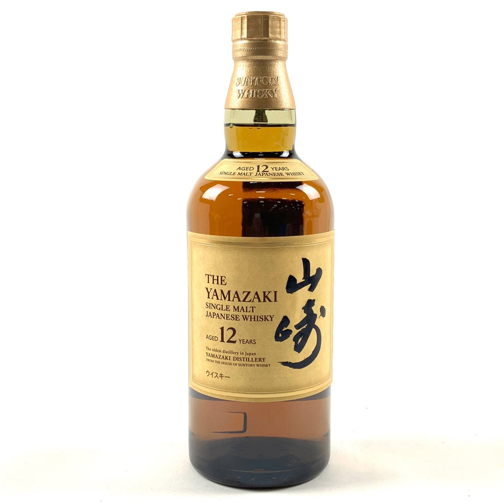 【東京都内限定お届け】 サントリー SUNTORY 山崎 12年 シングルモルト 700ml 国産ウイスキー 【古酒】liqbb