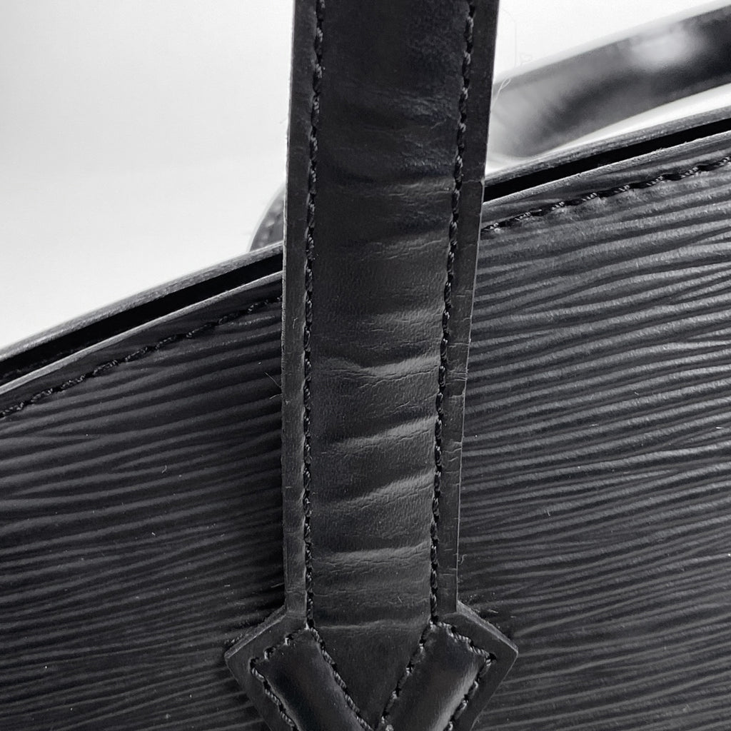 ルイ・ヴィトン サンジャック 手提げ ハンドバッグ エピ ノワール(ブラック) M52272 レディース 【中古】brbag