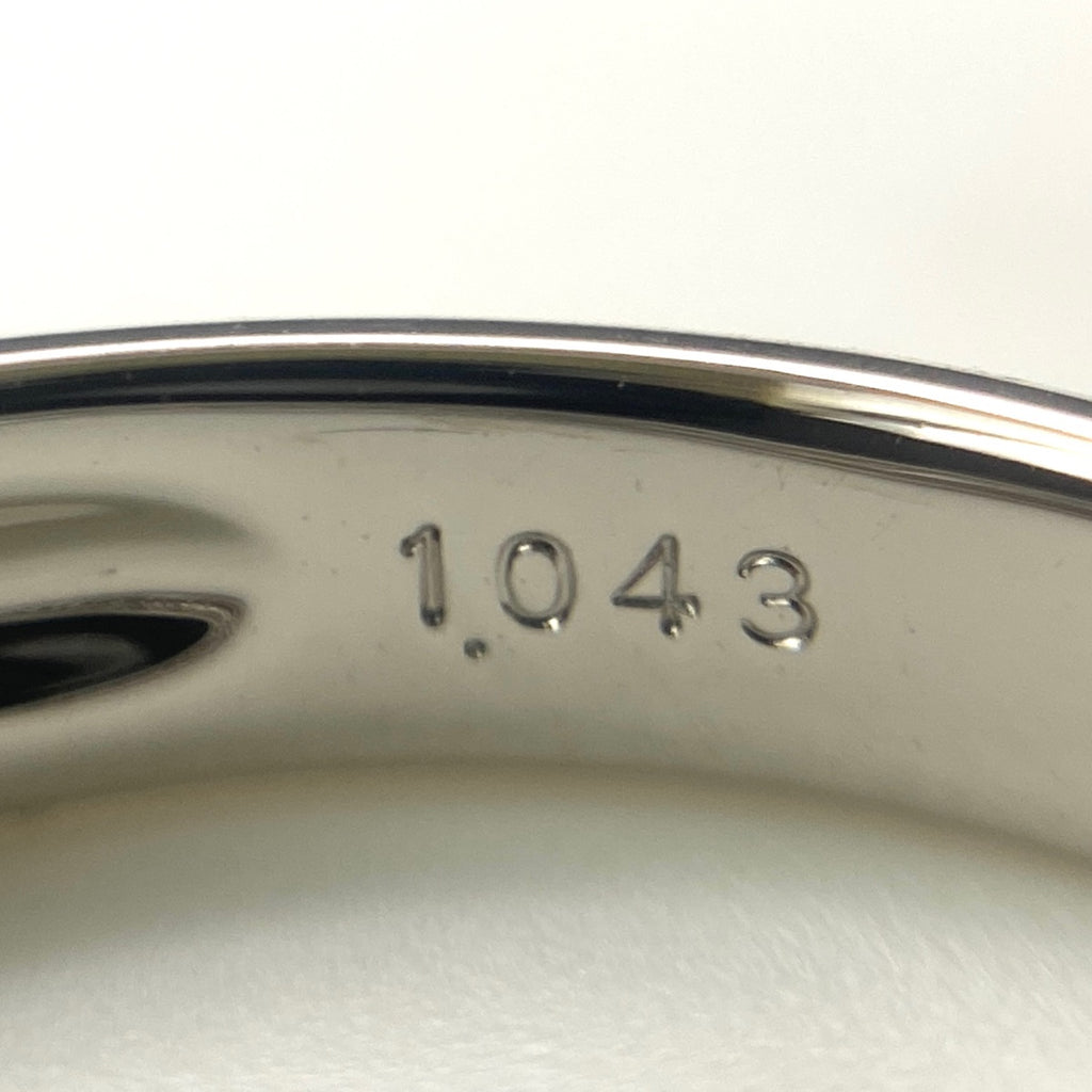 ギメル メレダイヤ デザインリング プラチナ 指輪 デザインリング リング 11号 Pt950 ダイヤモンド レディース 【中古】brjwl