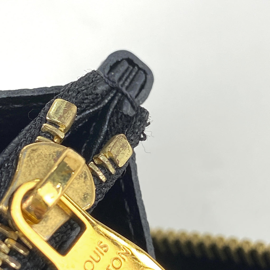 ルイ・ヴィトン ジッピーウォレット ラウンドファスナー 長財布 モノグラムアンプラント ノワール(ブラック) M61864 レディース 【中古】brbag