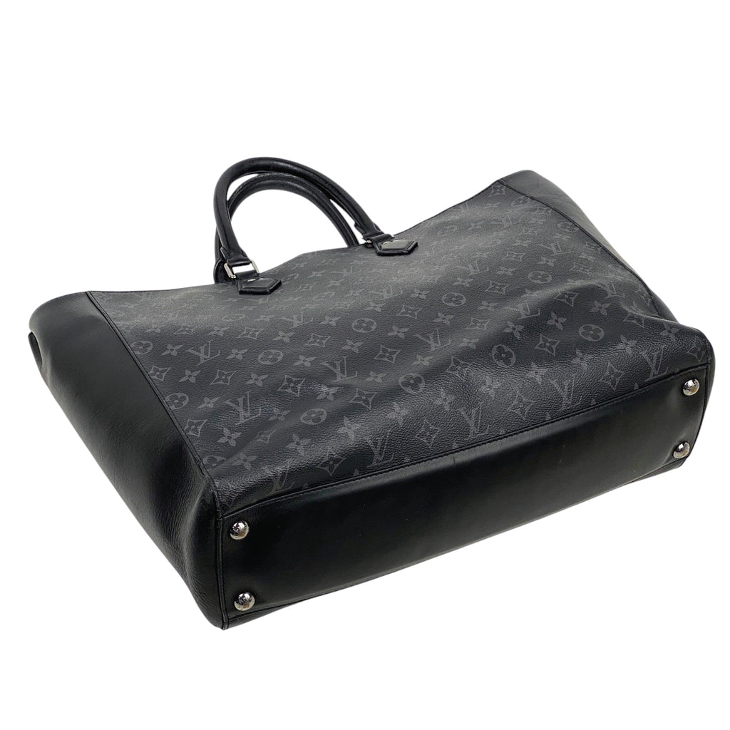 ルイ・ヴィトン グランサック トートバッグ モノグラムエクリプス ブラック M44733 メンズ 【中古】brbag