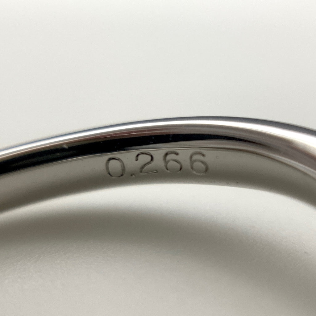 ヨンドシー ダイヤモンド デザインリング プラチナ 指輪 リング 10号 Pt950 ダイヤモンド レディース 【中古】brjwl