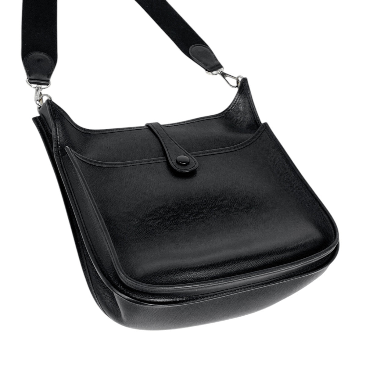 G2010 美品 エルメス エヴリン パンチング Hロゴ マネークリップ HERMES - □新同□磨き済□ エルメス エブリン マネークリップ