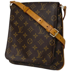 ルイ・ヴィトン ミュゼット サルサ ショート 肩掛け ショルダーバッグ モノグラム ブラウン M51258 レディース 【中古】brbag