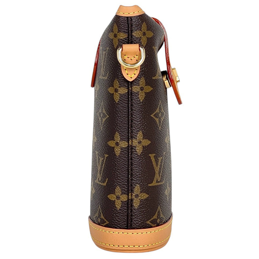 ルイ・ヴィトン フォールド ミー ポーチ ショルダーバッグ モノグラム ブラウン M80874 レディース 【中古】brbag