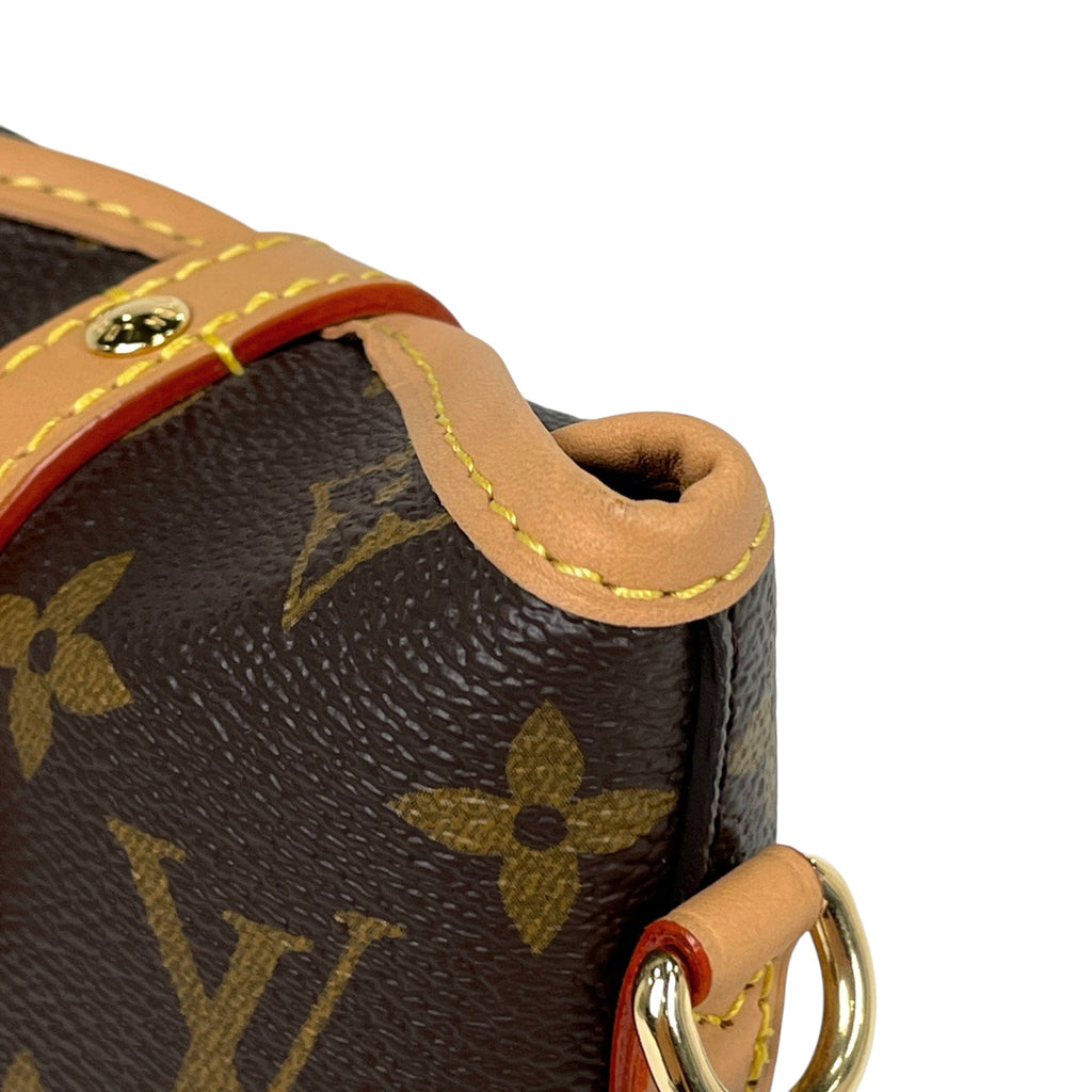 ルイ・ヴィトン フォールド ミー ポーチ ショルダーバッグ モノグラム ブラウン M80874 レディース 【中古】brbag