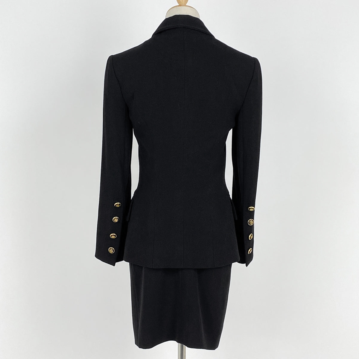 CELINE セリーヌ　スカートセットアップ　ウール　サイズ38 M相当 バイセル公式】セリーヌ セットアップ スカートスーツ