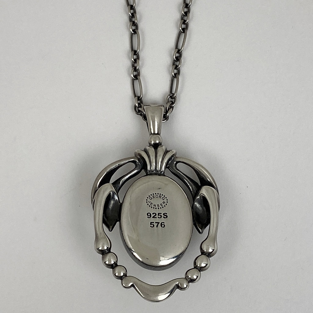 ジョージジェンセン デザイン ネックレス 576 ネックレス シルバー925 シルバー レディース 【中古】bracc