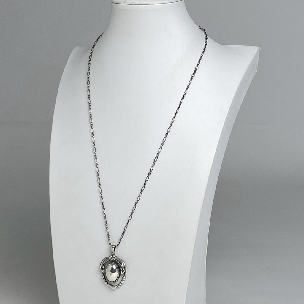 ジョージジェンセン デザイン ネックレス 576 ネックレス シルバー925 シルバー レディース 【中古】bracc