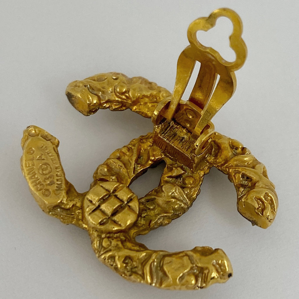 シャネル ココマーク イヤリング CCマーク イヤリング GP ゴールド レディース 【中古】bracc