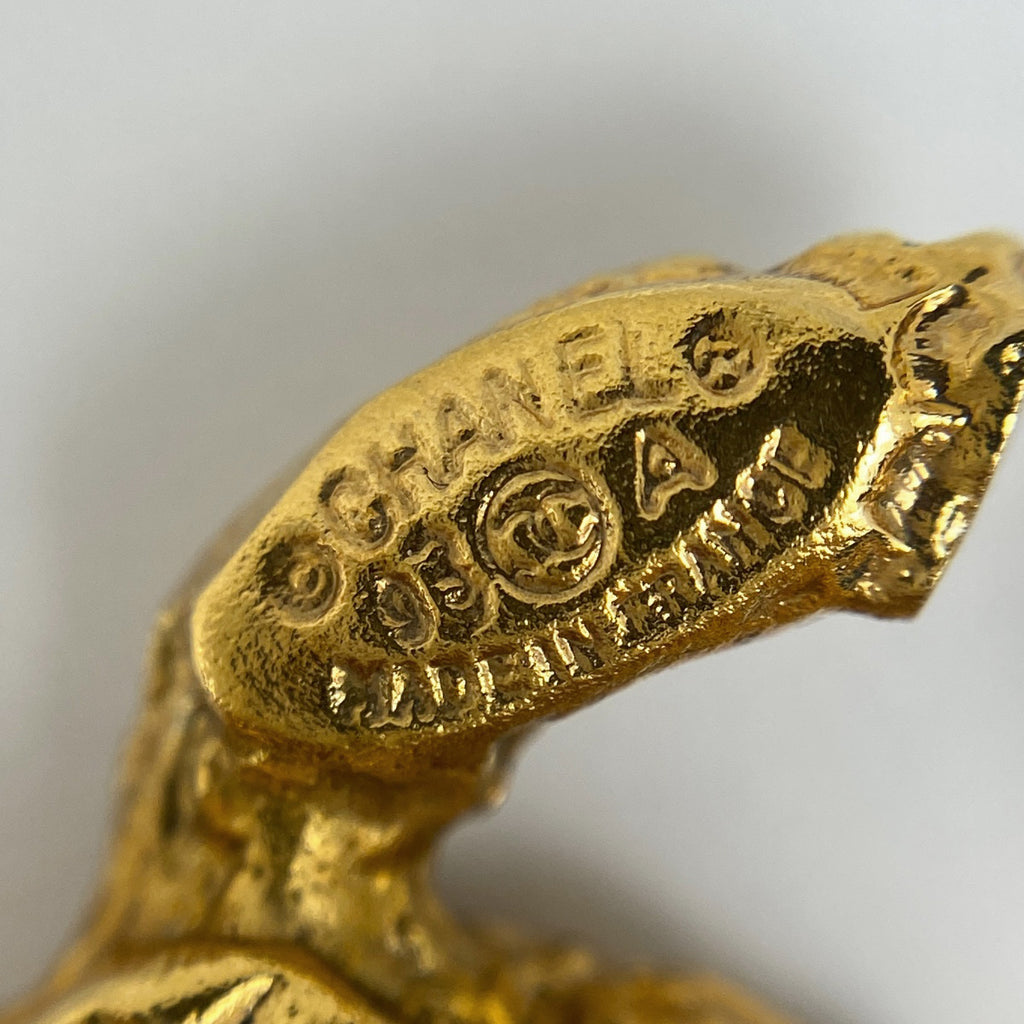 シャネル ココマーク イヤリング CCマーク イヤリング GP ゴールド レディース 【中古】bracc