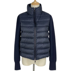 モンクレール TRICOT ダウンジャケット アウター ネイビー レディース 【中古】brapp