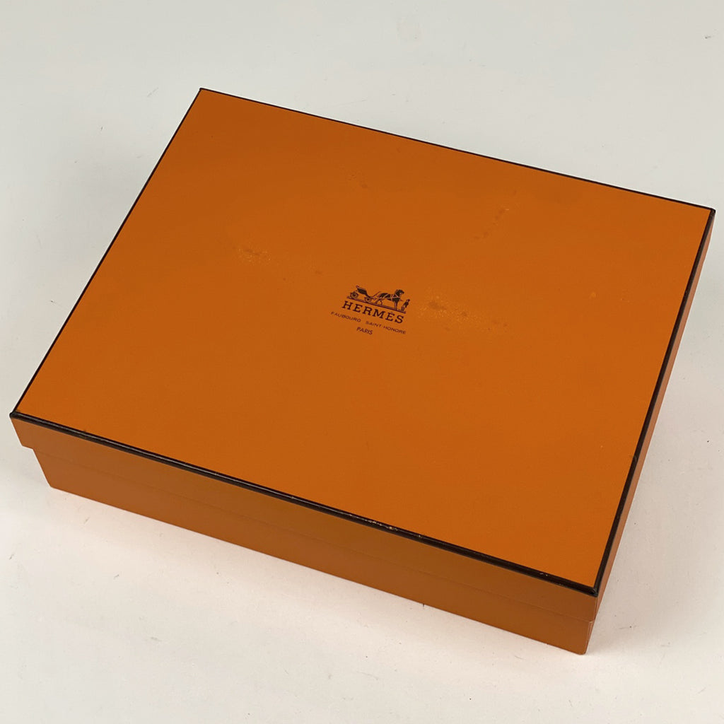 エルメス ロカバール マフラー ボーダー マフラー ウール イエロー レッド ブラック レディース 【中古】brapp