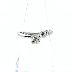 タサキ メレダイヤ デザインリング プラチナ 指輪 リング 12.5号 Pt900 ダイヤモンド レディース 【中古】brjwl