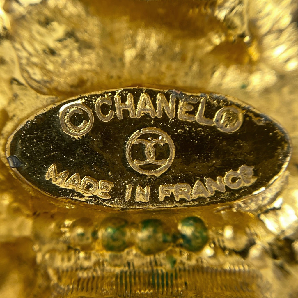 シャネル ココマーク イヤリング ひし形 スクエア イヤリング GP ゴールド レディース 【中古】bracc