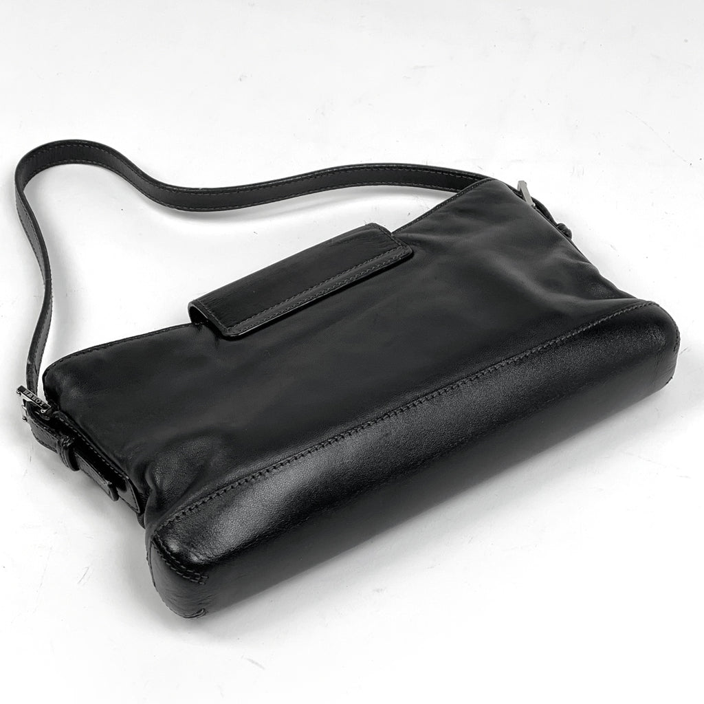 ロエベ ロゴ ショルダーバッグ ミニバッグ ショルダーバッグ レザー ブラック レディース 【中古】brbag