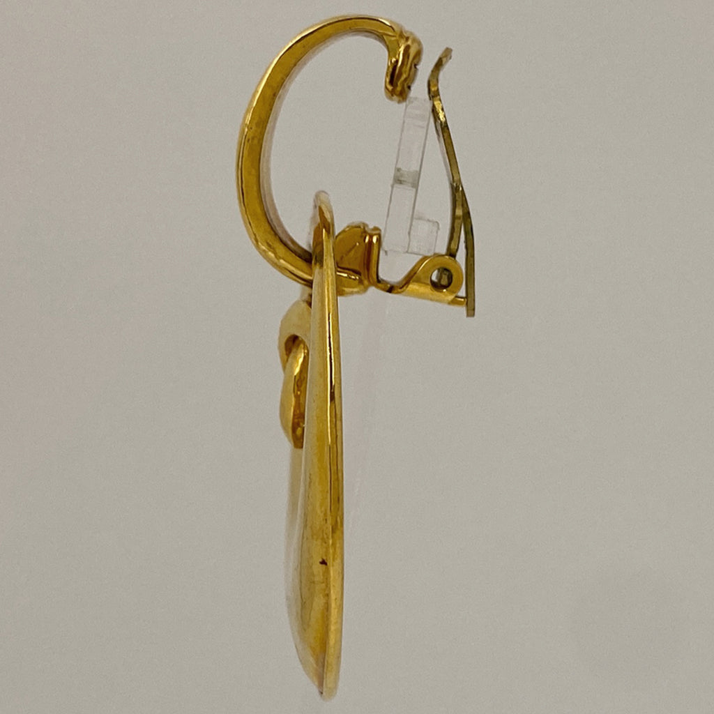 シャネル ココマーク イヤリング スイング イヤリング GP ゴールド レディース 【中古】bracc