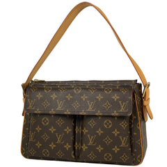 ルイ・ヴィトン ヴィバ シテ GM ワンショルダー 肩掛け ショルダーバッグ モノグラム ブラウン M51163 レディース 【中古】brbag