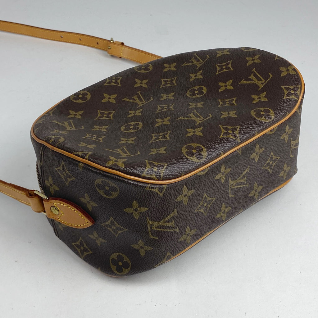 ルイ・ヴィトン ブロワ 斜め掛け ショルダーバッグ モノグラム ブラウン M51221 レディース 【中古】brbag