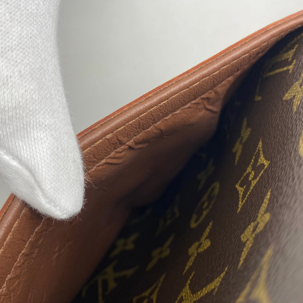 ルイ・ヴィトン ブロワ 斜め掛け ショルダーバッグ モノグラム ブラウン M51221 レディース 【中古】brbag