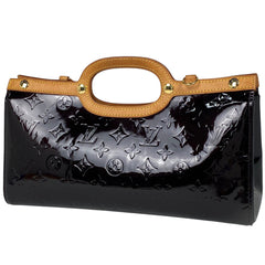 ルイ・ヴィトン ロクスバリー ドライブ 2WAY ショルダーバッグ エナメル ハンドバッグ モノグラムヴェルニ アマラント(ボルドー) M91995 レディース 【中古】brbag