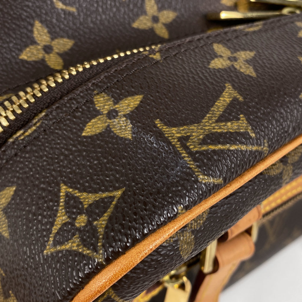ルイ・ヴィトン シテ MM 肩掛け ショルダーバッグ モノグラム ブラウン M51182 レディース 【中古】brbag