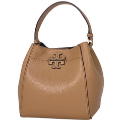 トリーバーチ ロゴ ハンドバッグ 2WAY ショルダーバッグ ハンドバッグ レザー ブラウン レディース 【中古】brbag