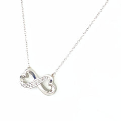 ティファニー ラビング ハート ネックレス ペンダント メレダイヤ パロマ・ピカソ ネックレス 750 ダイヤモンド レディース 【中古】brjwl