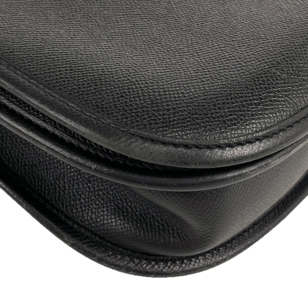 エルメス エヴリン 3 PM パンチング Hロゴ ショルダーバッグ ヴォーエプソン ブラック □L レディース 【中古】brbag