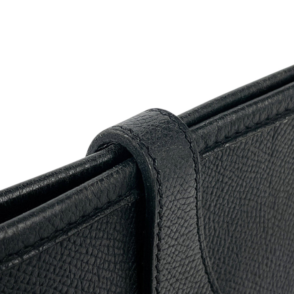 エルメス エヴリン 3 PM パンチング Hロゴ ショルダーバッグ ヴォーエプソン ブラック □L レディース 【中古】brbag