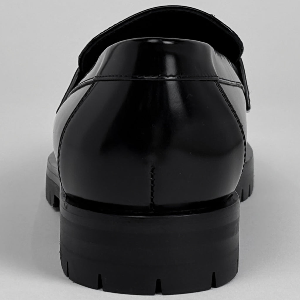 エルメス Hロゴ ローファー 靴 その他靴 レザー ブラック レディース 【中古】brapp