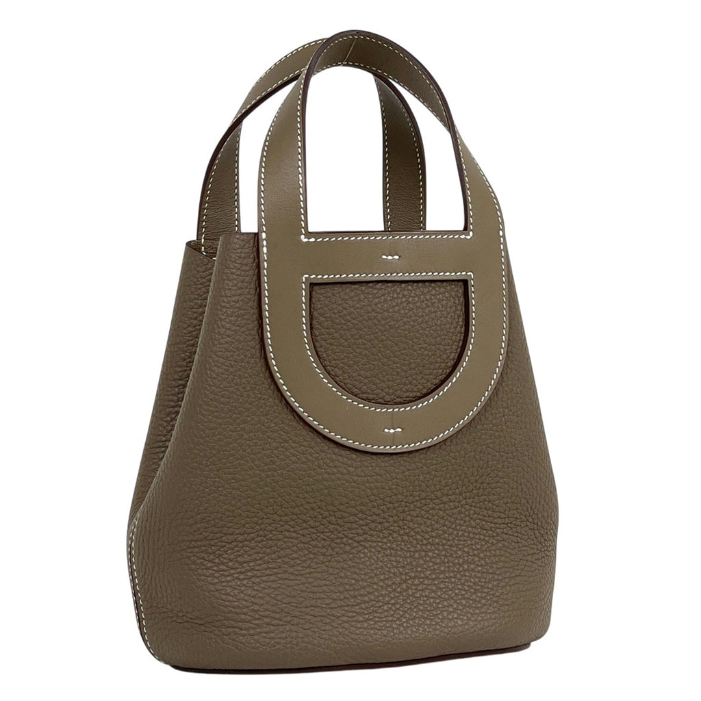 エルメス インザループ 18 ハンドバッグ トリヨンクレマンス エトゥーブ U レディース 【中古】brbag