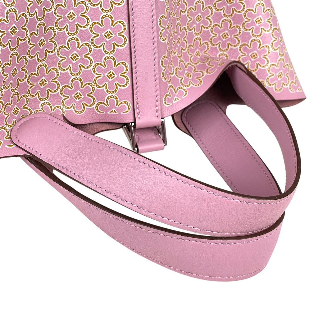 エルメス ピコタンロック PM ミニバッグ ラッキーデイジー ハンドバッグ ヴォースイフト モーヴシルベストル U レディース 【中古】brbag