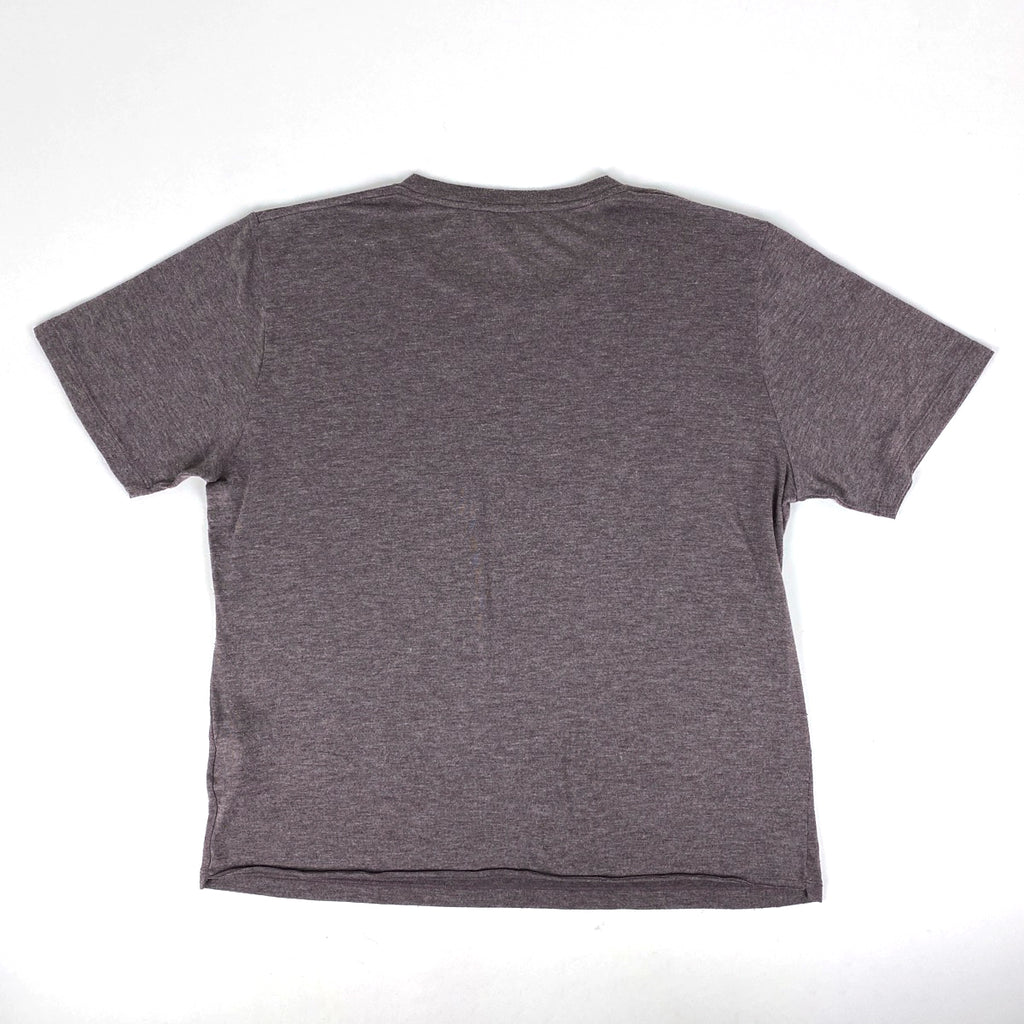 サンローランパリ ロゴ プリント Tシャツ サンダーボルト トップス 半袖Ｔシャツ レーヨン ポリエステル パープル メンズ 【中古】brapp