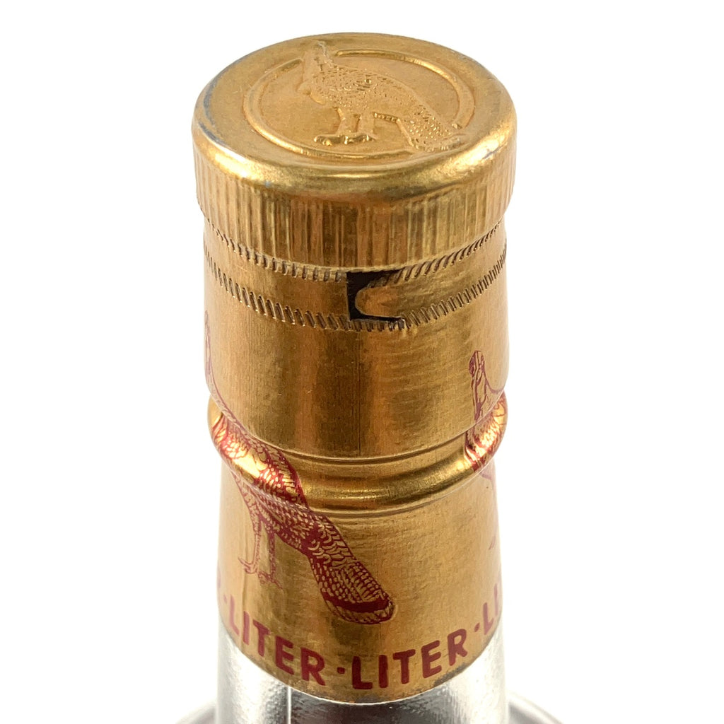 ワイルドターキー WILD TURKEY 8年 旧旧ラベル 1000ml アメリカンウイスキー 【古酒】liqbb