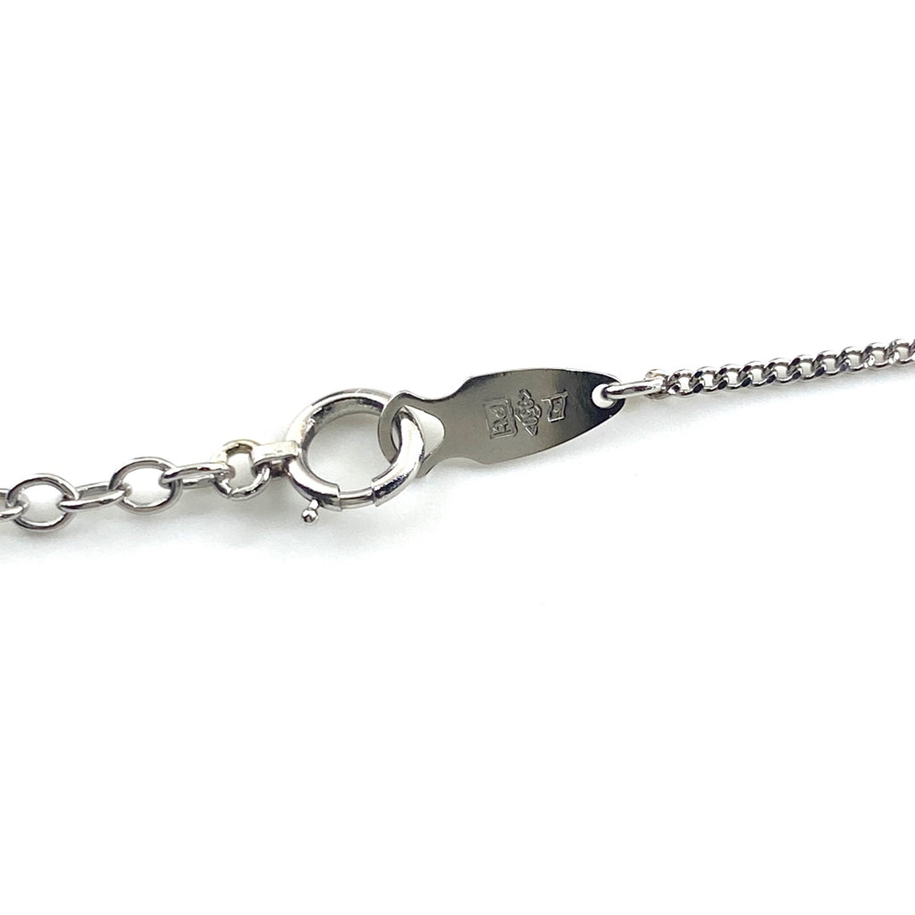 メレダイヤ デザインネックレス プラチナ ペンダント ネックレス Pt900 Pt850 ダイヤモンド レディース 【中古】nbjwl