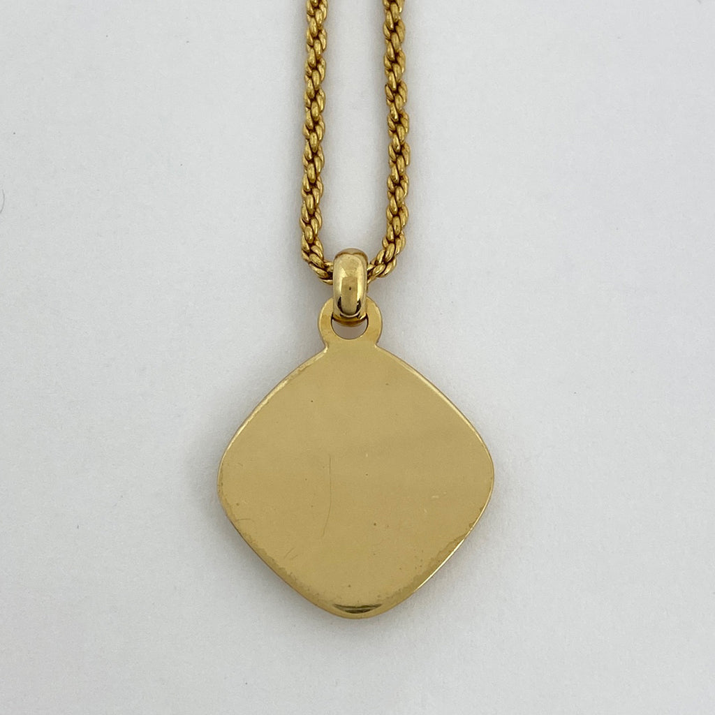 クリスチャンディオール ロゴ ネックレス ネックレス GP ゴールド レディース 【中古】bracc