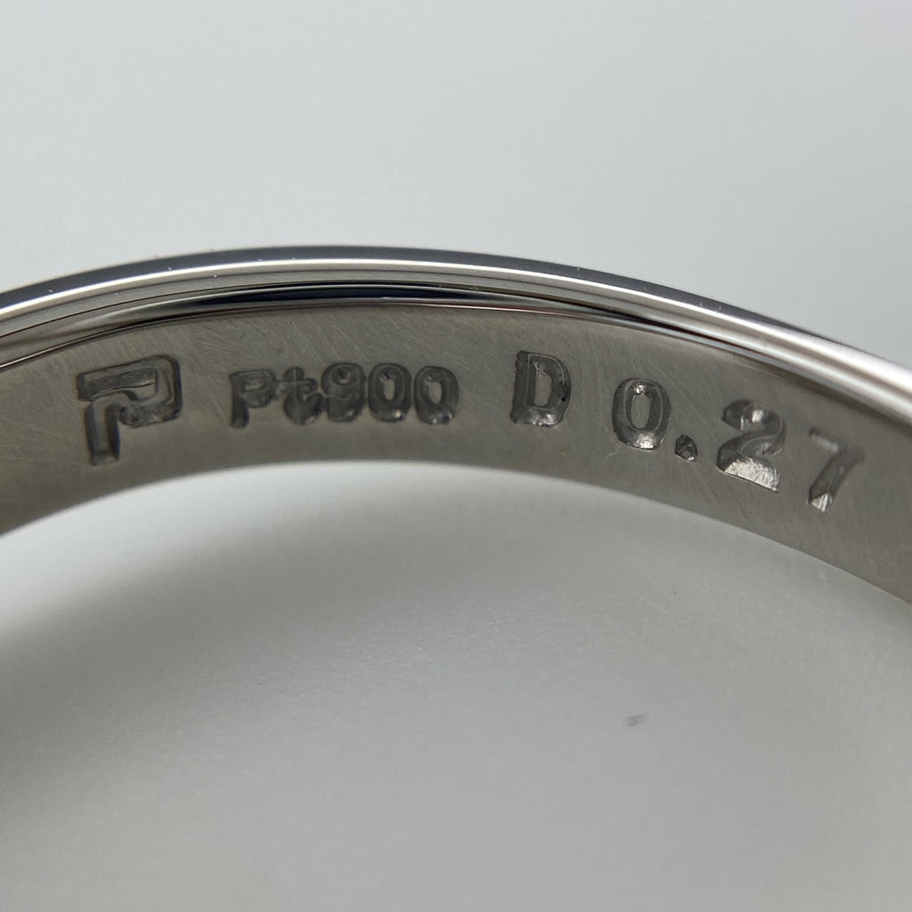 ポーラ メレダイヤ デザインリング プラチナ 指輪 リング 8.5号 Pt900 ダイヤモンド レディース 【中古】brjwl