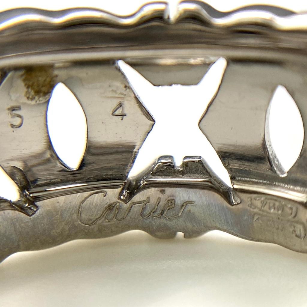 カルティエ アントルラセ リング 指輪 リング 12号 750 レディース 【中古】brjwl