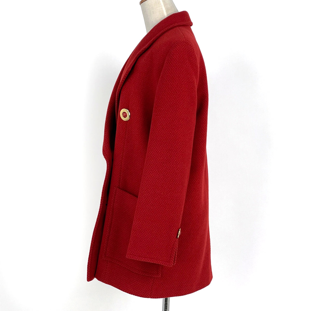 【極美品】Mサイズ リネン麻 クリスチャンディオール ダブルジャケット 極美品】Mサイズ リネン麻 クリスチャンディオール ダブル
