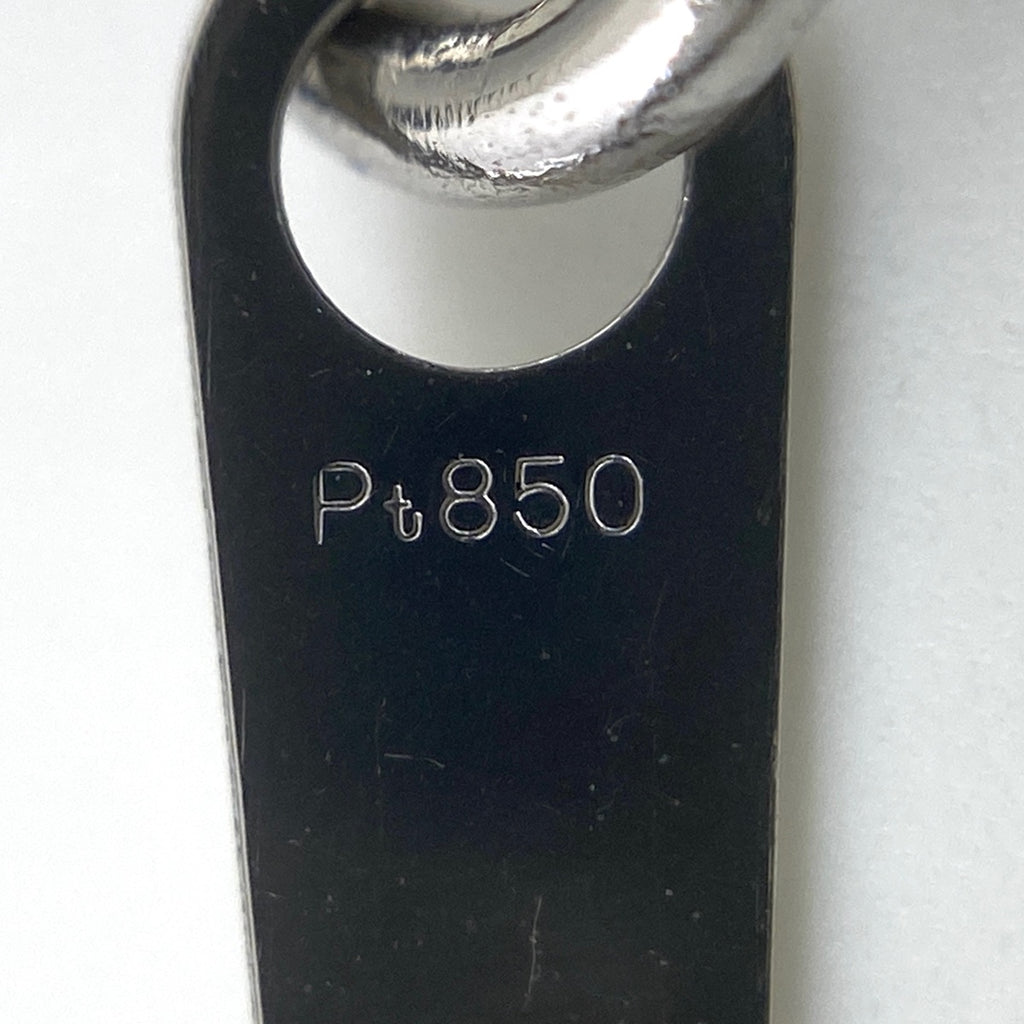 メレダイヤ デザインネックレス プラチナ ペンダント ネックレス Pt900 Pt850 ダイヤモンド レディース 【中古】nbjwl