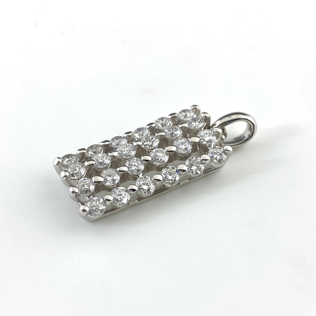 メレダイヤ ペンダントトップ プラチナ ペンダントトップ Pt900 ダイヤモンド レディース 【中古】nbjwl