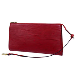 ルイ・ヴィトン ポシェット アクセソワール コスメ メイク アクセサリーポーチ エピ カスティリアンレッド M52947 レディース 【中古】brbag