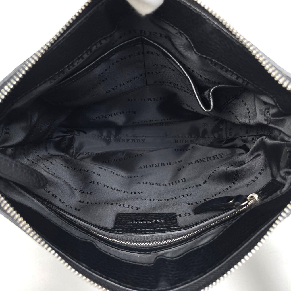 バーバリー チェック柄 ショルダーバッグ ナイロン ブラック ベージュ レッド レディース 【中古】brbag