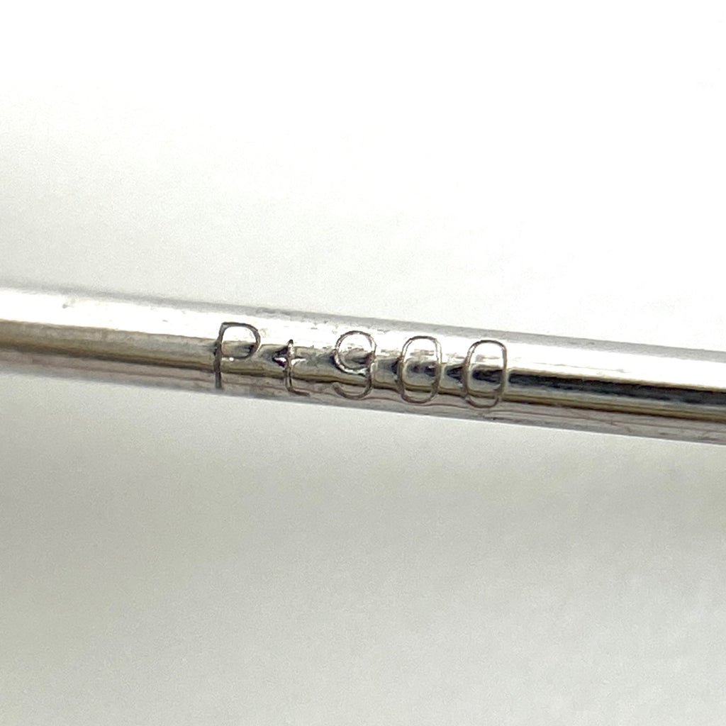 フラワーモチーフ デザインピアス プラチナ 花 メレダイヤ ピアス Pt900 ダイヤモンド レディース 【中古】nbjwl