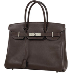 エルメス バーキン 30 ハンドバッグ ヴォーエプソン ショコラ □L レディース 【中古】brbag